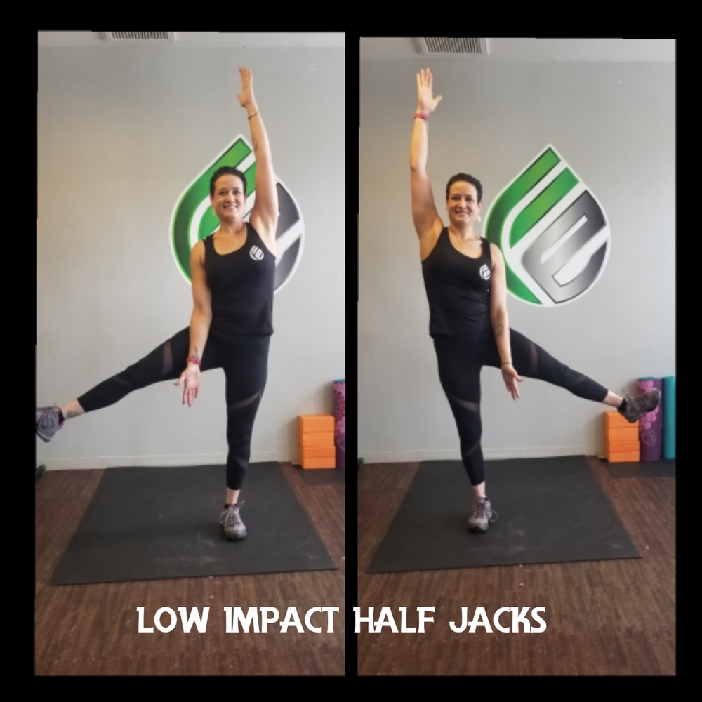 Low Impact Half Jacks